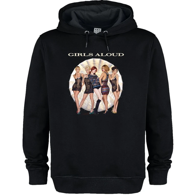 Image of Amplified Womens Solar Photo Aloud Hoodie in Black Size: XS Black Female XS