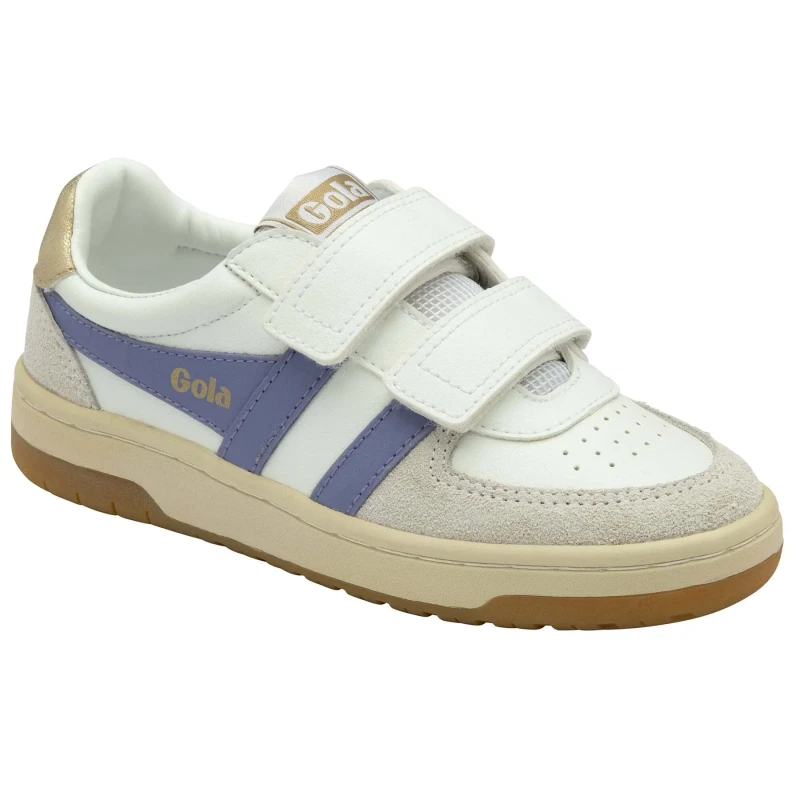 Image of Gola Children's Trainers Gola Hawk Strap Blanc Unisex 30 CKA336WV