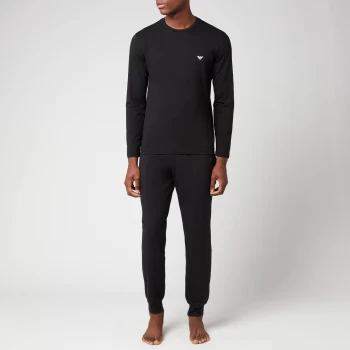 Image of Emporio Armani Endurance Lounge Pyjama Set Black Size S Men