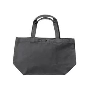 image of Bags By Jassz - Small Canvas Shopper (One Size) (Pepper Grey)