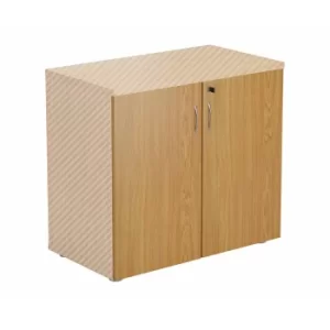 Image of TC Office Lockable Doors for 730mm High Bookcase, Oak