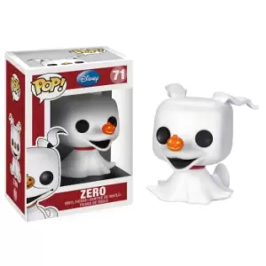 image of Disney Nightmare Before Christmas Zero Ghost Dog Pop! Vinyl Figure