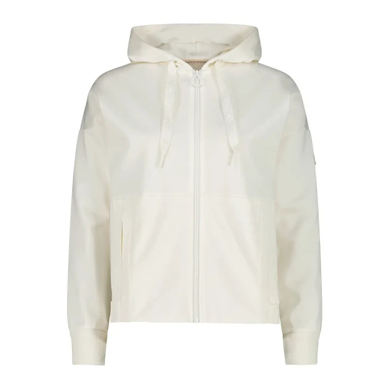 Image of CMP Womens zip-up hoodie CMP Blanc Female 2XL