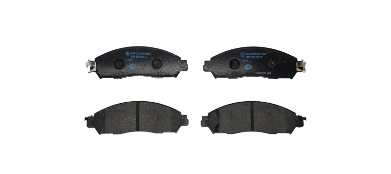 Image of HELLA Brake pad set HELLA 8DB 355 032-071