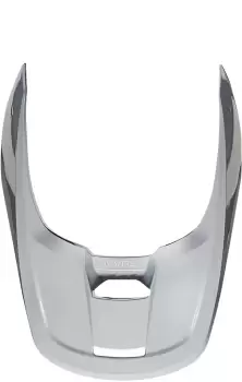 Image of FOX V1 Plaic Helmet Peak, white Size M white, Size M