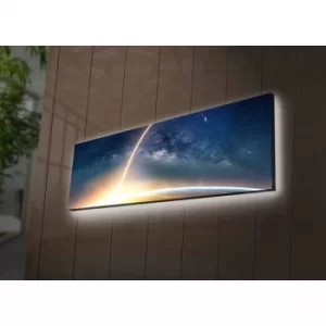 Image of 3090NASA-006 Multicolor Decorative LED Lighted Canvas Painting