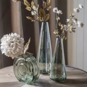 Image of Crossland Grove Werder Vase Lustre Green 120X120X300Mm Green
