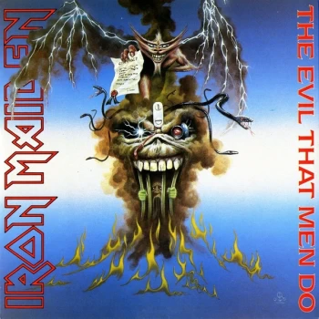 Image of Iron Maiden - The Evil That Men Do Vinyl