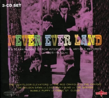 Image of Various-Prog & Psych Never Ever Land 2008 UK 3-CD set SNAJ735CD