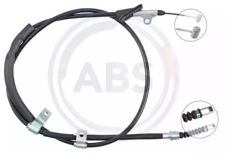 Image of A.B.S. Handbrake cable A.B.S. K14120