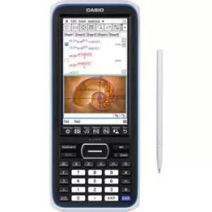 image of Casio FX-CP400 Graphing calculator Black Display (digits): 25 battery-powered (W x H x D) 89 x 21.1 x 206 mm