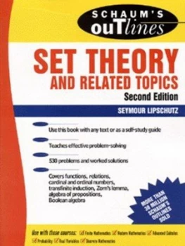 Image of Schaums Outline of Theory and Problems of Set Theory and Related Topics by Seymour Lipschutz Book