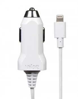 image of Vibe 2.4A Car Charger + Lightning Cable