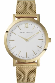 image of Unisex Larsson & Jennings Lugano 33mm Watch LGN33-CMGLD-C-Q-P-GW-O