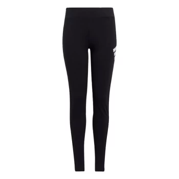 Image of adidas Future Icons 3-Stripes Cotton Leggings Kids - Black