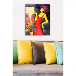 Image of 394574452-5070 Multicolor Decorative Canvas Painting