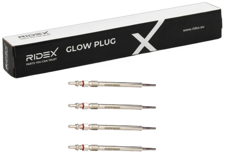 Image of RIDEX 243G0198 Glow plug 4,4V Glow Plug (243)