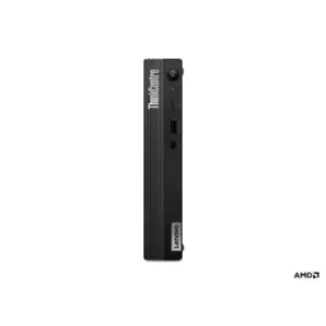 Image of Lenovo ThinkCentre M75q Gen 2 DDR4-SDRAM 5350GE mini PC AMD Ryzen 3 PRO 8GB 256GB SSD Windows 10 Pro Black