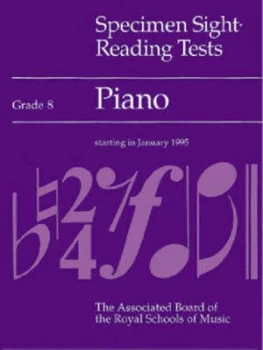 Image of Specimen Sight-Reading Test for Piano Paperback