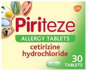 Image of Piriteze Allergy Tablets 14's