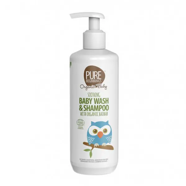 image of Pure Beginnings Soothing Baby Wash & Shampoo 500ml