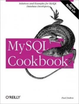 Image of Mysql Cookbook by Paul Dubois Paperback