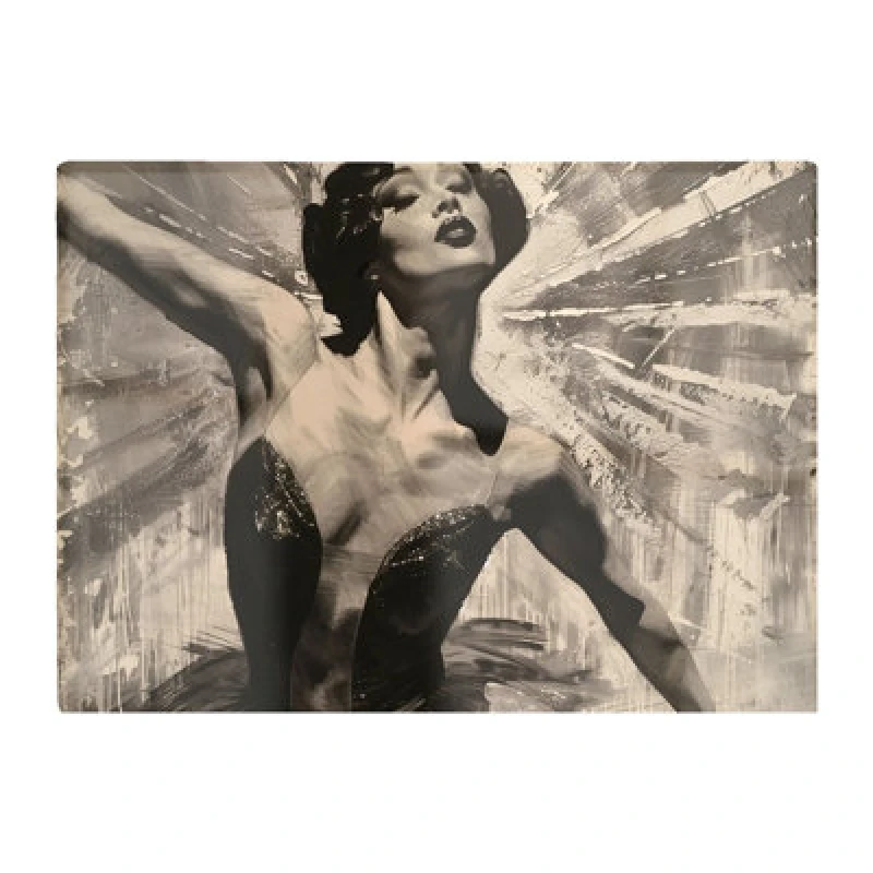Image of Warren Reed Designer 1920S Ballerina Radiance Chopping Board