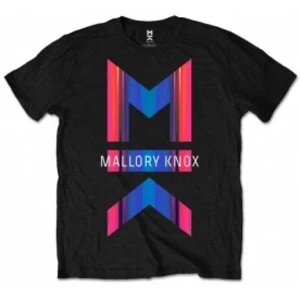 Image of Mallory Knox Asymmetry Mens Blk T Shirt: Large