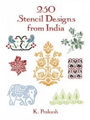 Image of 250 stencil designs from India by K. Prakash