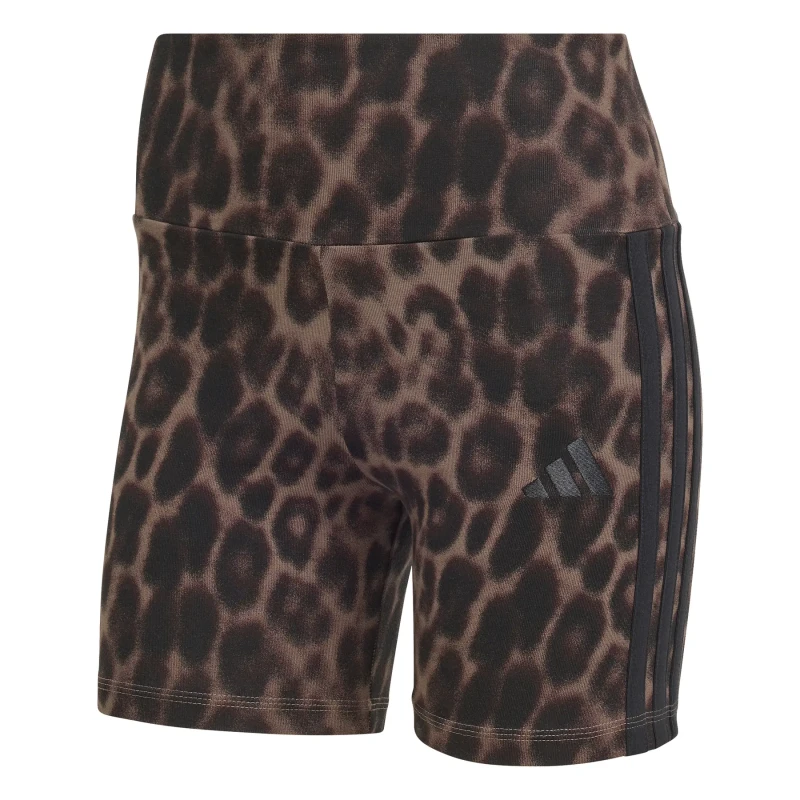 Image of Adidas Leopard print shorts For Her adidas Essentials Multicolore Female XL