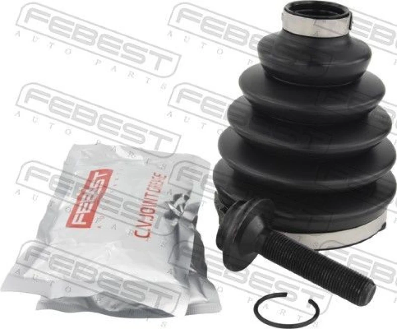 Image of FEBEST CV boot kit, drive shaft FEBEST 1717P-B8