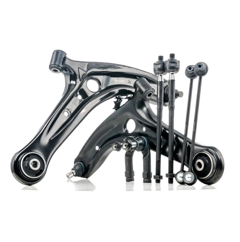 Image of RIDEX 772S0110 Control arm repair kit with coupling rod, Front Axle Right, Control Arm Suspension Kit (772)