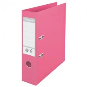 Image of Esselte No. 1 Solea Lever Arch File A4 PP 75mm Red PK10