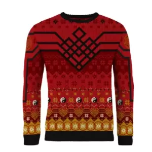 image of Marvel Shang-Chi Christmas Jumper (Size L)