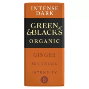 Image of Green & Black's Organic Ginger Dark Chocolate Bar