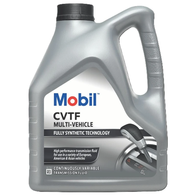Image of MOBIL 157612 Automatic Transmission Fluid MOBIL CVTF MULTI-VEHICLE ATF CVT, Capacity: 4l Oil,automatic transmission (3069)
