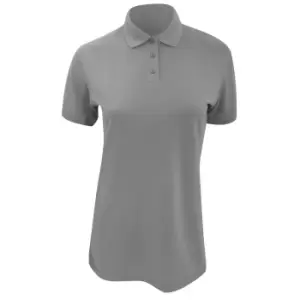 Image of Kustom Kit Ladies Klassic Superwash Short Sleeve Polo Shirt (12) (Graphite)