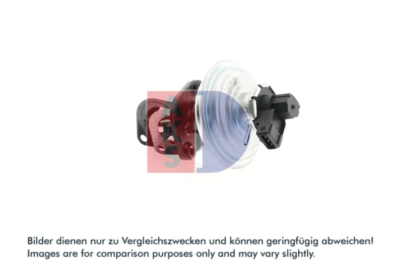 Image of AKS DASIS 055019N EGR valve Diaphragm Valve, Electric-pneumatic, with gasket/seal EGR Valve (1145)