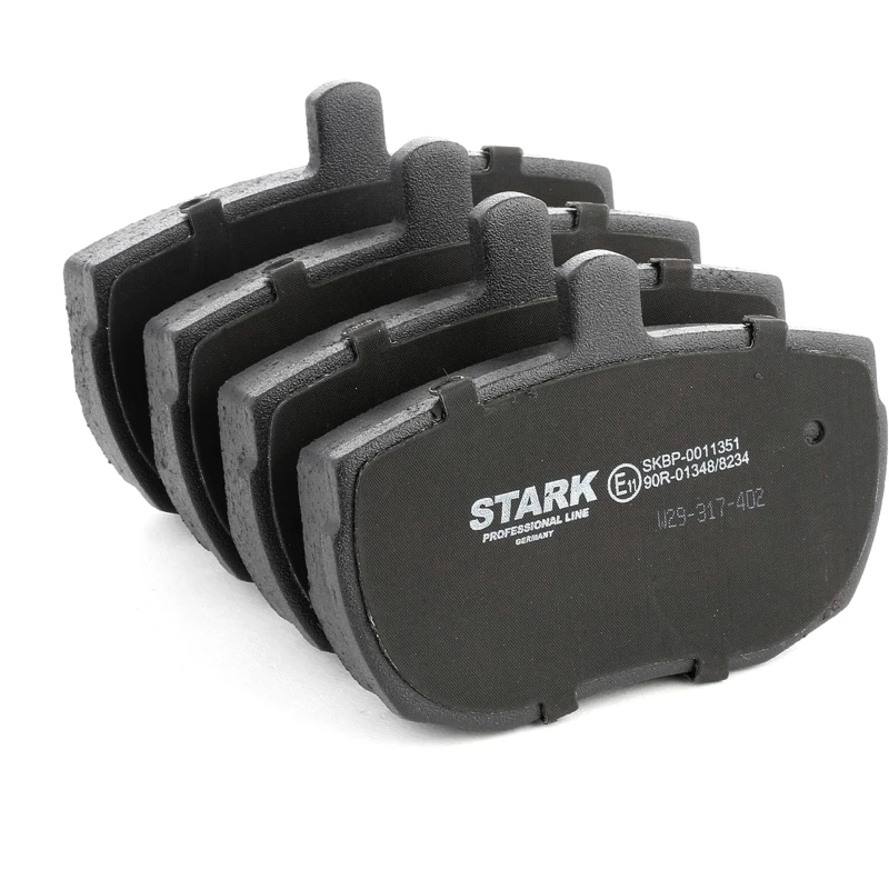 Image of STARK SKBP-0011351 Brake pad set Front Axle, excl. wear warning contact Brake Pad Set,disc brake (402)