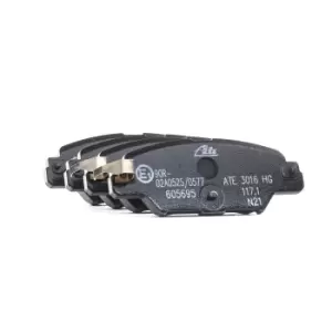 Image of ATE Brake pad set MAZDA 13.0460-5695.2 KAY02648Z