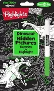 Image of dinosaur hidden pictures puzzles to highlight