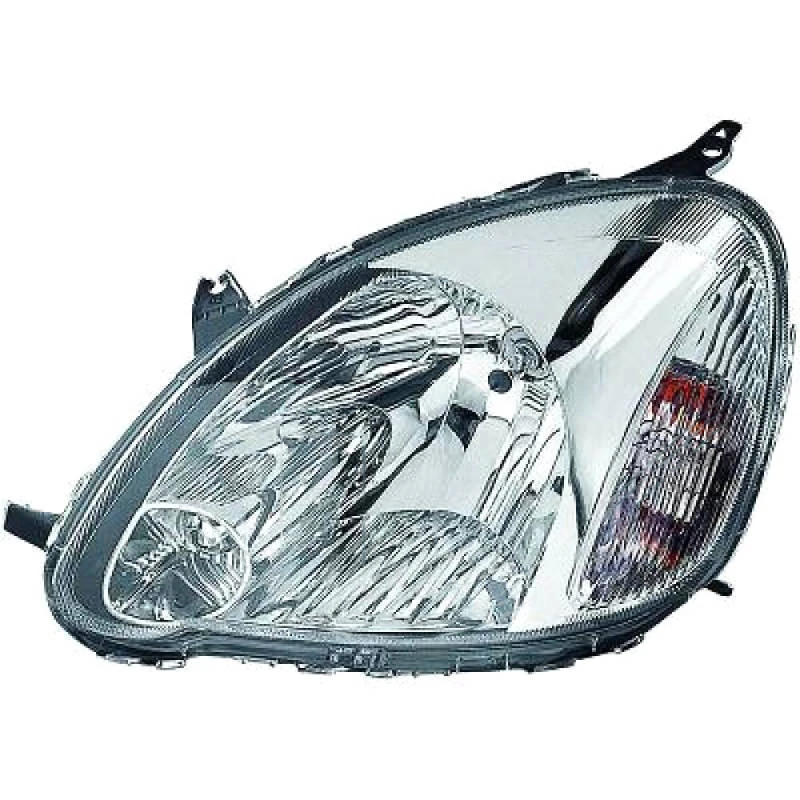 Image of DIEDERICHS 6605280 Headlights H4, Right, with motor for headlamp levelling Headlight (259)