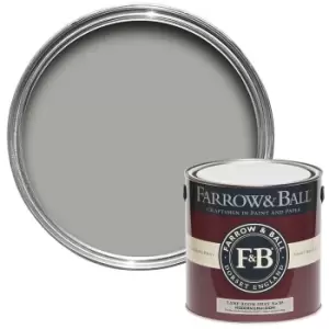 image of Farrow & Ball Modern Emulsion Paint Lamp Room Gray - 2.5L