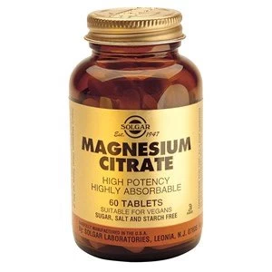 Image of Solgar Magnesium Citrate Tablets 120 tablets
