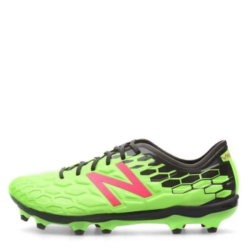 image of New Balance Visaro Pro FG Football Boots - Lime/Pink