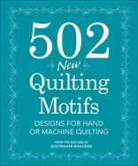 Image of 502 new quilting motifs designs for hand or machine quilting