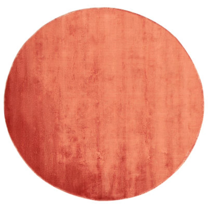Image of Beliani Rug Gesi Ii Orange 140 Cm Viscose