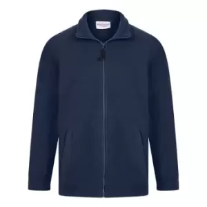 image of Absolute Apparel Mens Alaska Full Zip Fleece (M) (Navy)