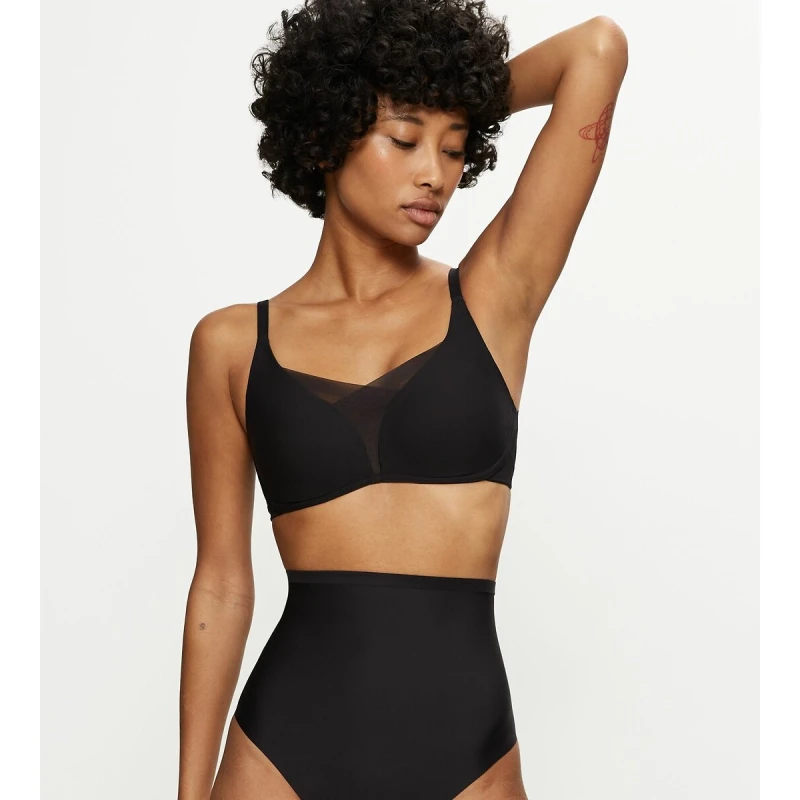 Image of Triumph Shape Smart Bra Without Underwiring Black Polyamide L