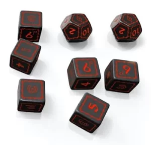 Image of The One Ring RPG Black Dice Set